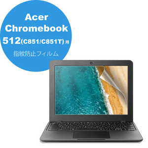 エレコム　ELECOM Acer Chromebook 512 C851T-H14N用/保護フィルム EF-CBAC01FLFANG