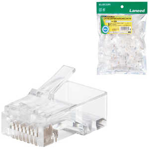 エレコム　ELECOM Cat6A用 コネクタ 100個入り LD-6RJ45T100