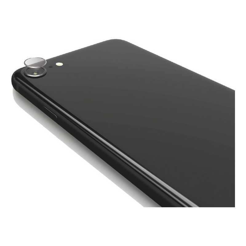 エレコム　ELECOM エレコム　ELECOM iPhone SE 第2世代 カメラレンズ保護フィルム ガラスコート 衝撃吸収 PM-A19AFLLNGLP PM-A19AFLLNGLP