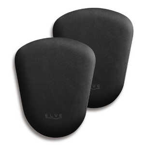 エレコム　ELECOM リストレスト [140x171x18mm] エルボーレスト ELVE 扇形タイプ チャコールブラック MOH-EL01BK