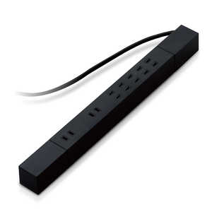 エレコム ELECOM タップ ブラック T-KF02-2720BK エレコム ELECOM タップ ブラック T-KF02-2720BK