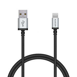 쥳 ELECOM Lightning֥ ѵ 0.7m ֥å MPA-UALS07BK [0.7m ͥޤޤ]