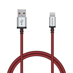 쥳 ELECOM Lightning֥ ѵ 0.7m å MPA-UALS07RD [0.7m ͥޤޤ]