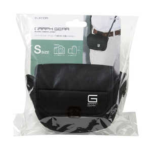 エレコム　ELECOM GRAPH GEAR デジタルカメラジャケットケース S30 (ブラック) DGB-SJ01S30BK
