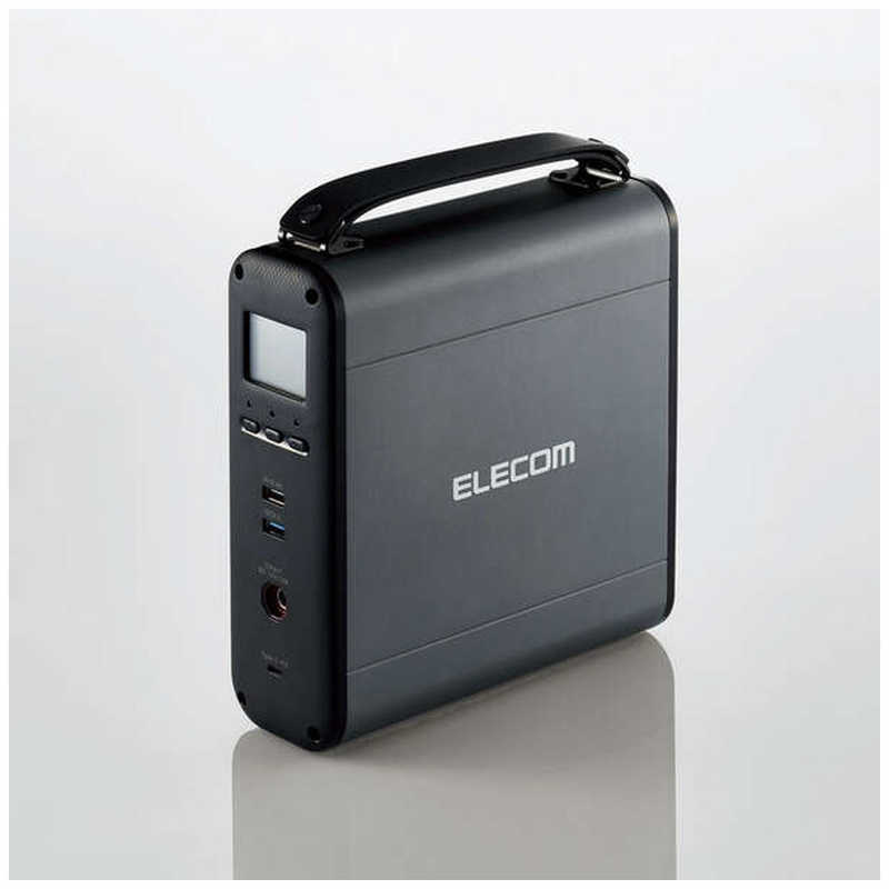 エレコム　ELECOM エレコム　ELECOM 大容量ポータブル電源 防災･アウトドア向け 60900mAh 最大出力120W DE-AC05-60900BK DE-AC05-60900BK