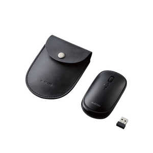 쥳 ELECOM ޥ Slint [BlueLED /̵(磻쥹) /4ܥ /USB] ֥å M-TM10DBBK