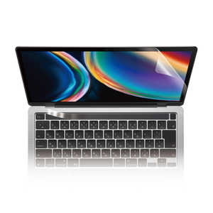エレコム　ELECOM MacBookPro13/フィルム/反射防止/ブルーライトカット/抗菌加工 EF-MBPT13FLBLKB