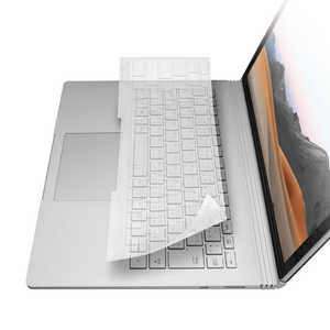 エレコム　ELECOM SurfaceBook3/キーボード用防塵カバー/抗菌加工 PKB-SFB3