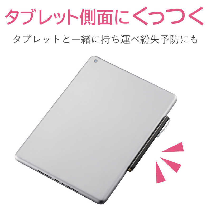 エレコム　ELECOM エレコム　ELECOM タッチペン/マグネット/iPad/Surface P-TPSTBBK P-TPSTBBK