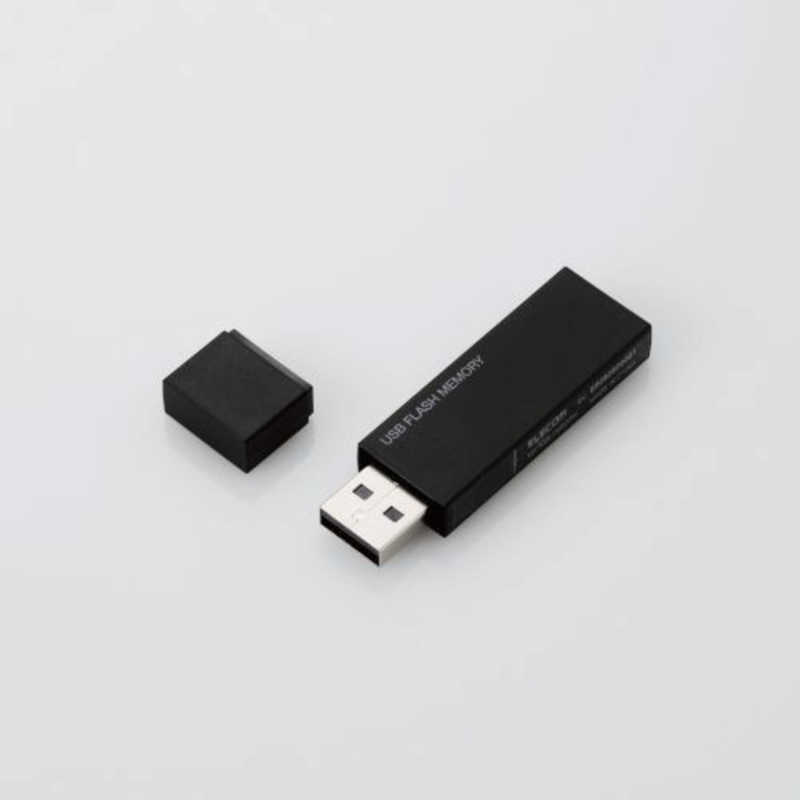 エレコム　ELECOM エレコム　ELECOM USBメモリー USB2.0対応 セキュリティ機能対応 64GB ブラック MF-MSU2B64GBK MF-MSU2B64GBK