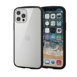 エレコム ELECOM iPhone 12 /12 Pro ハイブリッドケース TOUGH SLIM LITE フレームカラー ブラック PM-A20BTSLFCBK エレコム ELECOM iPhone 12 /12 Pro ハイブリッドケース TOUGH SLIM LITE フレームカラー ブラック PM-A20BTSLFCBK