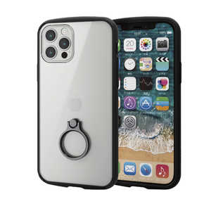 エレコム ELECOM iPhone 12 /12 Pro ハイブリッドケース TOUGHSLIMLITE フレームカラー リング付 ブラック PM-A20BTSLFCRBK エレコム ELECOM iPhone 12 /12 Pro ハイブリッドケース TOUGHSLIMLITE フレームカラー リング付 ブラック PM-A20BTSLFCRBK