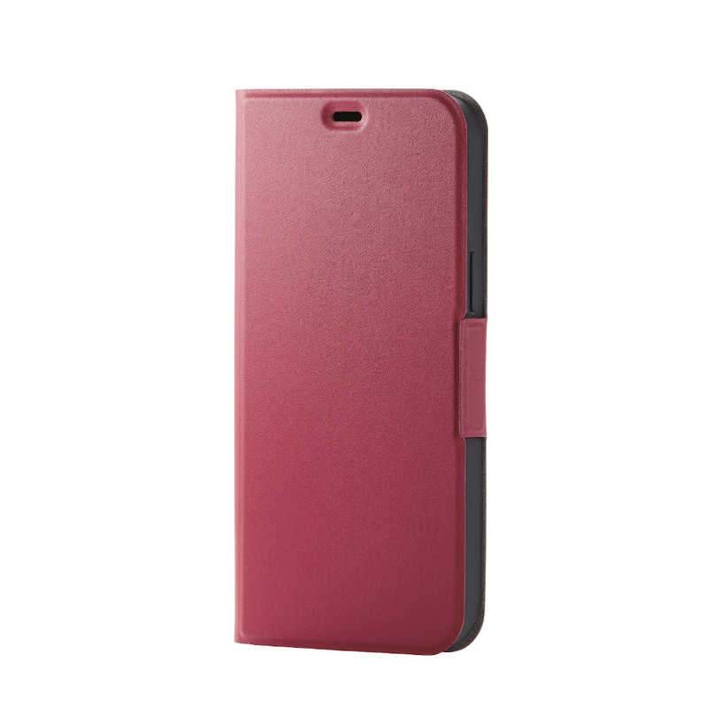 エレコム　ELECOM エレコム　ELECOM iPhone 12 Pro Max 6.7インチ対応レザーケース 手帳型 UltraSlim 薄型 磁石付き レッド PM-A20CPLFURD PM-A20CPLFURD