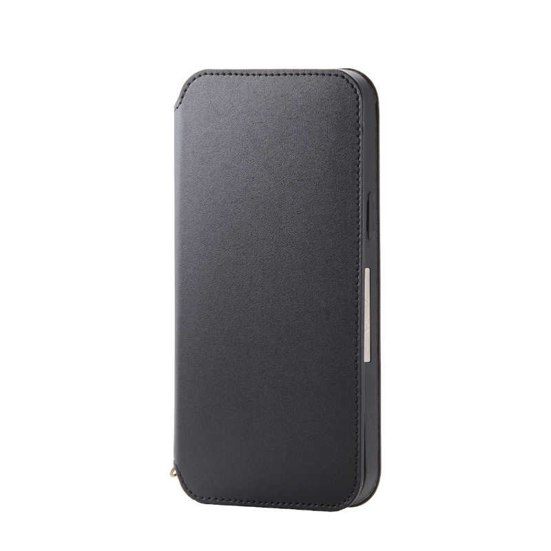 エレコム　ELECOM エレコム　ELECOM iPhone 12 Pro Max 6.7インチ対応レザーケース 手帳型 NEUTZ 磁石付き ブラック PM-A20CPLFY2BK PM-A20CPLFY2BK