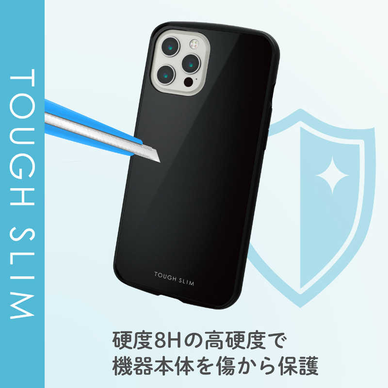 エレコム　ELECOM エレコム　ELECOM iPhone 12 Pro Max HBケース TOUGH SLIM LITE ブラック PM-A20CTSLBK PM-A20CTSLBK