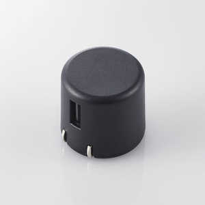 쥳 ELECOM ޡȥեACŴ USB-A᥹1ݡ 1.0A ֥å MPA-ACU07BK
