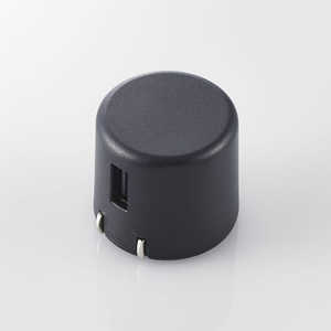 쥳 ELECOM ޡȥե󡦥֥åACŴ USB-A᥹1ݡ 1.8A ֥å MPA-ACU08BK