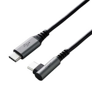 쥳 ELECOM L 0.5m[USB-C  USB-C]2.0֥ šž USB PDб 60W U2C-CCL05NBK