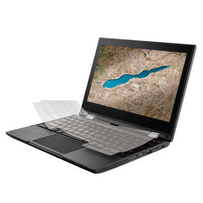 エレコム ELECOM Lenovo 300e Chromebook 2nd Gen用 キーボードカバー ...