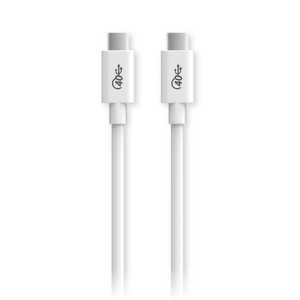 쥳 ELECOM USB4֥/C-C/ǧ/PDб/40Gbps/0.8m/ۥ磻 USB4-CC5P08WH