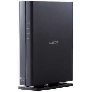 エレコム　ELECOM 無線LANルーター(Wi-Fiルーター) Wi-Fi 6(ax)/ac/n/a/g/b 目安：～3LDK/2階建 WRC-X1800GS-B