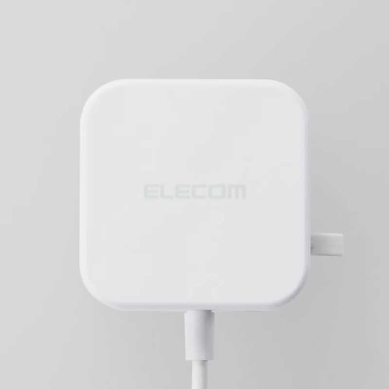 エレコム　ELECOM エレコム　ELECOM AC充電器 スマホ･タブレット用 2.4A出力 Type-C USB-C ケーブル一体型 1.5m ホワイト MPA-ACC20WH MPA-ACC20WH