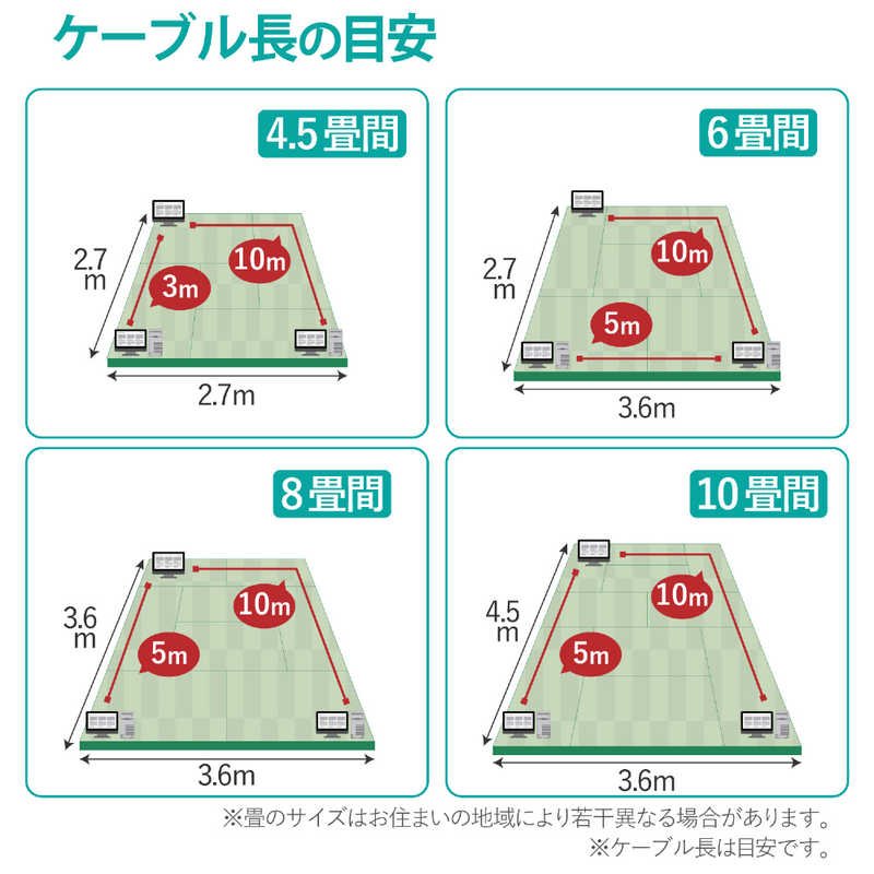 エレコム　ELECOM エレコム　ELECOM LANケーブル ブラック [1m /カテゴリー6A /スタンダード] LD-GPAT/BK10 LD-GPAT/BK10