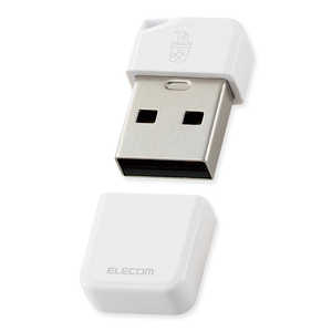 エレコム ELECOM MF-USB3032GWH USBメモリ ホワイト [32GB /USB TypeA /USB3.2 /キャップ式] ホワイト MFUSB3032GWH