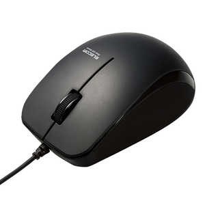 エレコム　ELECOM マウス ブラック  BlueLED  3ボタン  USB  有線  M-BL27UBKBK