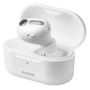 エレコム　ELECOM ヘッドセット ホワイト [ワイヤレス（Bluetooth） /片耳 /イヤホンタイプ] LBT-HSC32MPWH