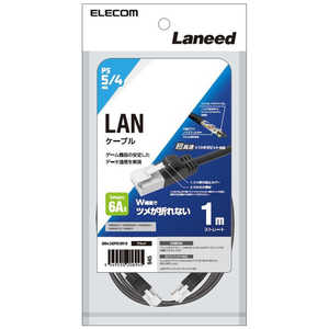 エレコム ELECOM LANケーブル/PS5対応/CAT6A/爪折れ防止/1.0m GM-LDGPAT/BK10