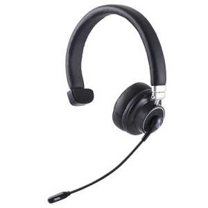 エレコム　ELECOM ヘッドセット ブラック [ワイヤレス（Bluetooth） /片耳 /ヘッドバンドタイプ] LBT-HSOH12PCBK