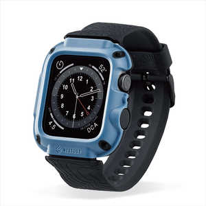 エレコム ELECOM Apple Watch 44mm バンドケース NESTOUT WALK ブルー ブルー AW20MBCNESTBU