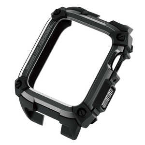 쥳 ELECOM Apple Watch 44mm  ZEROSHOCK ֥å AW44CSZEROBK