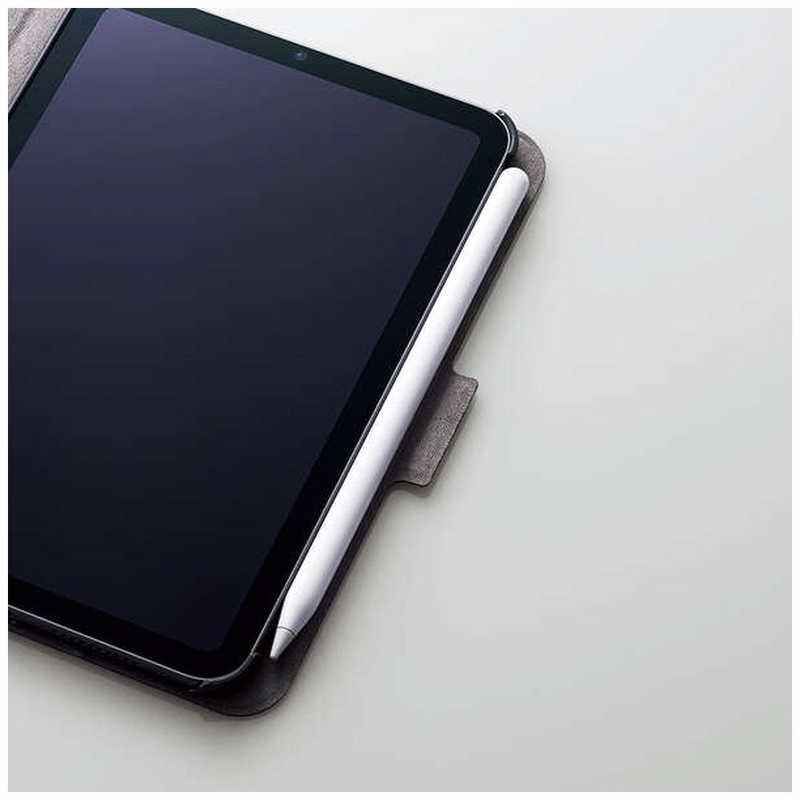 エレコム　ELECOM エレコム　ELECOM iPad mini 第6世代(2021年モデル) フラップケース ソフトレザー フリーアングル スリープ対応 TB-A21SWVFUBK TB-A21SWVFUBK