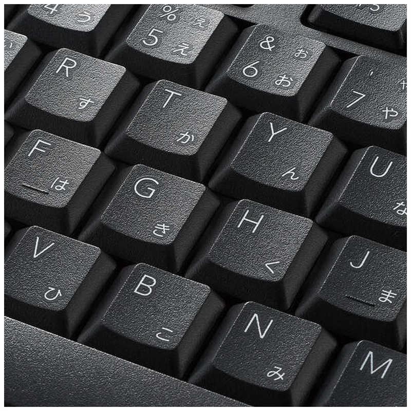 贅沢 エレコム ワイヤレス フルキーボード 静音設計 マウスセット 抗菌 ブラック TK-FDM116SKMBK conazol.com.mx