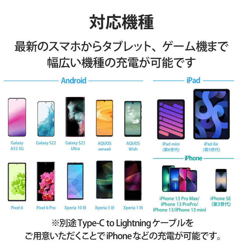 エレコム ELECOM AC充電器 スマホ タブレット用 PD 20W ケーブル同梱 MPA-ACCP18WH の通販 |  カテゴリ：スマートフォン・アクセサリー | エレコム ELECOM 家電通販のコジマネット - 全品代引き手数料無料