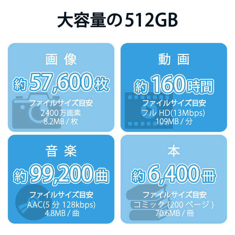 エレコム　ELECOM エレコム　ELECOM microSDXCカード MF-MSU13V3R_XCシリーズ (512GB/Class10) MF-MS512GU13V3R MF-MS512GU13V3R