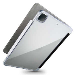 エレコム　ELECOM iPad Pro11inch第3世代ハイブリッド背面クリアスリープ対応 TB-A21PMHVCFBK