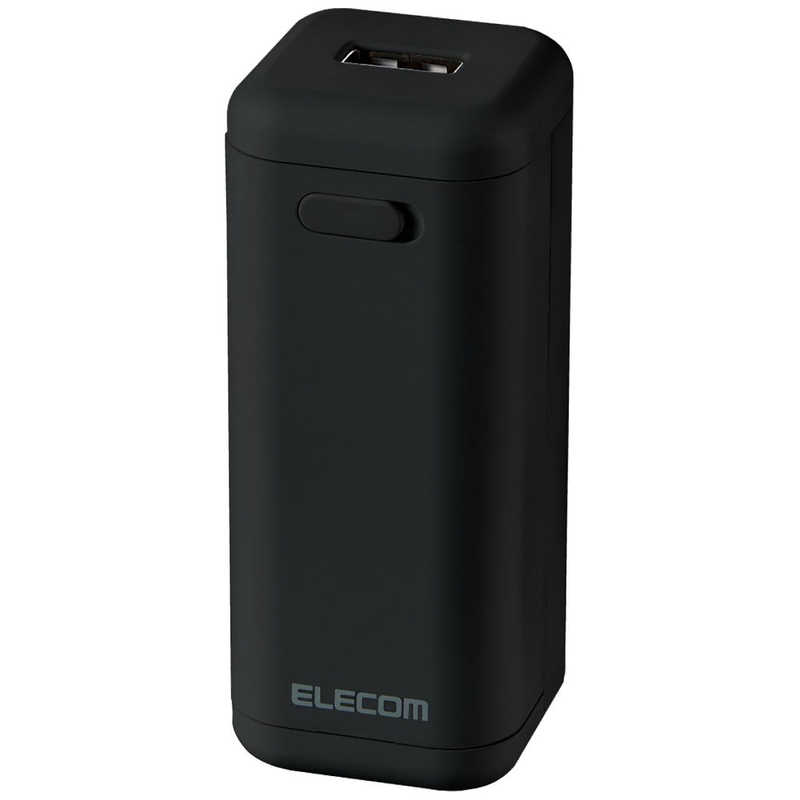 エレコム　ELECOM エレコム　ELECOM モバイルバッテリー/乾電池式/単3電池4本付属 DE-KD01BK DE-KD01BK