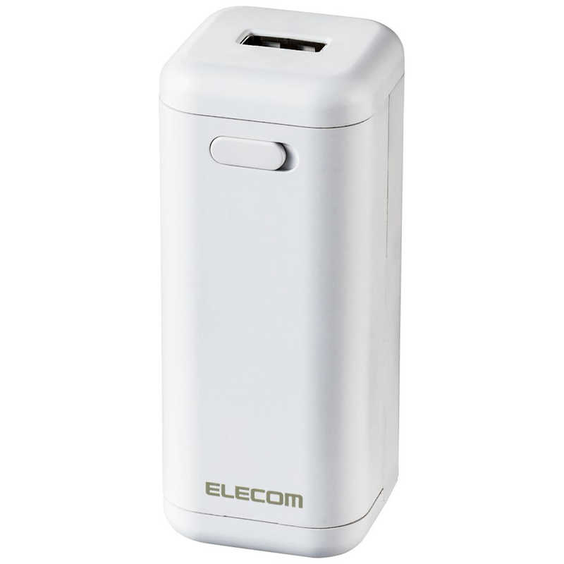 エレコム　ELECOM エレコム　ELECOM モバイルバッテリー/乾電池式/単3電池4本付属 DE-KD01WH DE-KD01WH