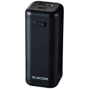 エレコム　ELECOM モバイルバッテリー/乾電池式/A-Cケーブル付属/単3電池4本付属 DE-KD02BK