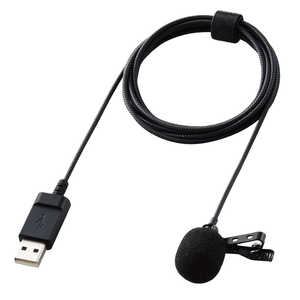 쥳 ELECOM åդԥޥ ɥޡ USB?A Ǽݡ 18m ֥å HS-MC09UBK