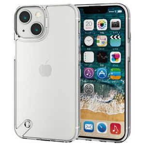 쥳 ELECOM iPhone 13 mini 5.4 ϥ֥åɥ  PMA21AHVCKCR