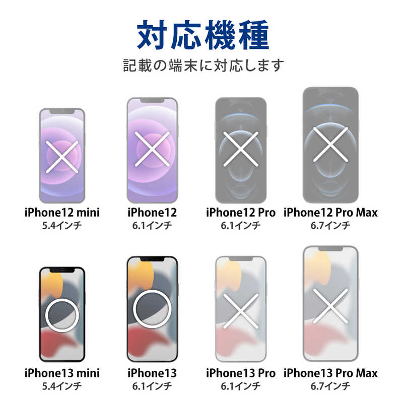 エレコム　ELECOM エレコム　ELECOM iPhone 13/iPhone 13 mini/カメラレンズカバー/ガラス PM-A21BFLLP1BK PM-A21BFLLP1BK