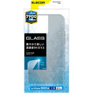 エレコム　ELECOM iPhone 13 Pro 3眼 ハイブリッドケース ガラス PM-A21CHVCG1BK