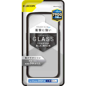 エレコム　ELECOM iPhone 13 Pro 対応 6.1inch 3眼/ハイブリッドケース TOUGHSLIM PM-A21CTSLFCGBK