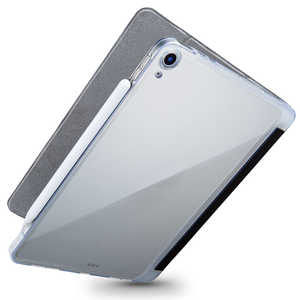 エレコム　ELECOM iPad Air 10.9インチ 第5世代 第4世代 (2022/2020年) ケース カバー 手帳型 フラップ ハイブリッド スリープ対応 TB-A20MHVCFBK