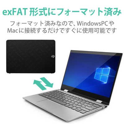 テレビ SEAGATE TV & PC 2.0TBSGD-MZ020UBK 2TB 外付けハードディスク USB3 2(Gen1) Seagate【SGD-MZ020UBK