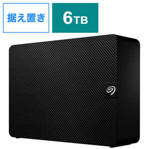 ＜コジマ＞ エレコム ELECOM 外付けハードディスク USB3.2(Gen1) 6TB Seagate New Expansion MZシリーズ ブラック ブラック SGDMZ060UBK